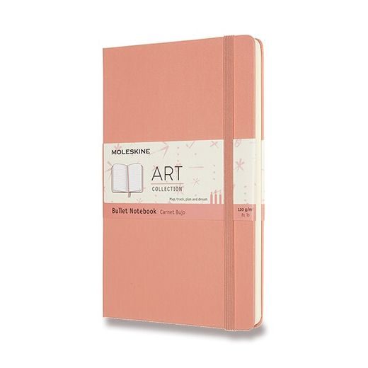 ZÁPISNÍK MOLESKINE ART BULLET - TVRDÉ DESKY - L, TEČKOVANÝ 1331/4017411 - DIÁŘE A ZÁPISNÍKY - OSTATNÍ