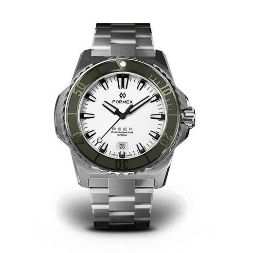 FORMEX REEF 42 AUTOMATIC CHRONOMETER WHITE DIAL - REEF - ZNAČKY