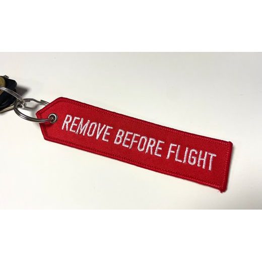 KLÍČENKA "REMOVE BEFORE FLIGHT" - FANSHOP - ACCESSORIES