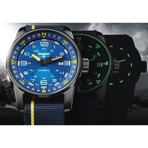 TRASER P68 PATHFINDER AUTOMATIC BLUE NATO - TACTICAL - ZNAČKY