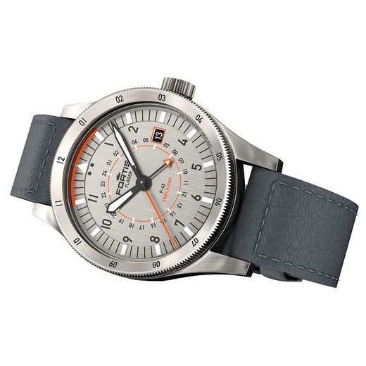 FORTIS FLIEGER F-43 TRIPLE-GMT TITANIUM ORANGE COSC F4260003 - FLIEGER - ZNAČKY