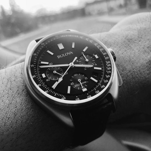 BULOVA 96B251 SPECIAL EDITION LUNAR PILOT CHRONOGRAPH WATCH - ARCHIVE SERIES - ZNAČKY