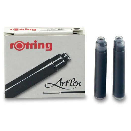 INKOUSTOVÉ BOMBIČKY ROTRING ART PEN 6KS - ČERNÉ 1520/5982170 - PŘÍSLUŠENSTVÍ - OSTATNÍ