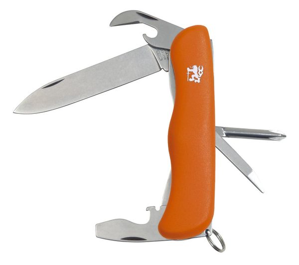 Kapesní nůž Mikov Praktik 115-NH-5/BK oranžový