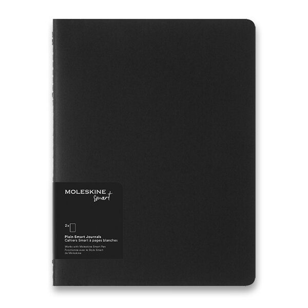 Sešity Moleskine Smart 2KS - měkké desky - XL, čistý 0264/3139102