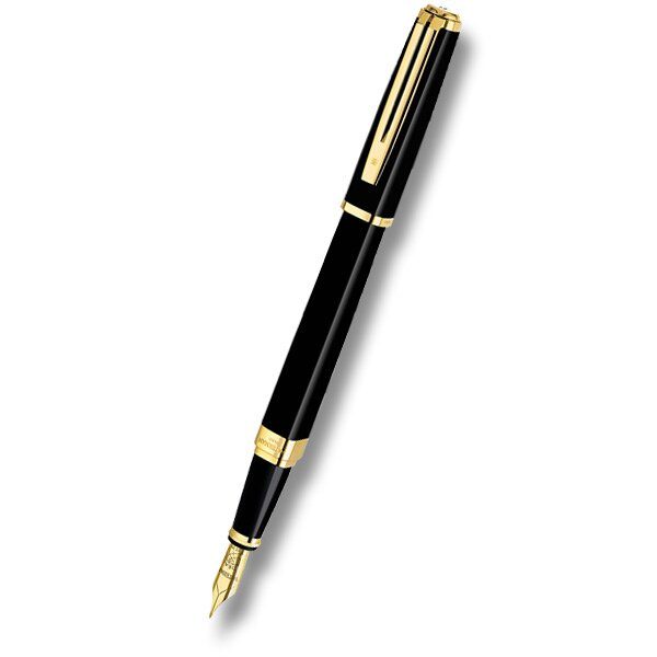 Plnicí pero Waterman Exception Slim Black GT 1507/16369 - hrot M (střední)