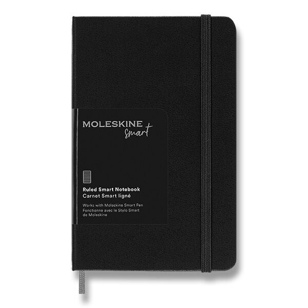 Zápisník Moleskine Smart 2022 - tvrdé desky - S, linkovaný 0264/3114201