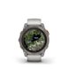 GARMIN FĒNIX 7 PRO SAPPHIRE SOLAR EDITION TITANIUM WITH FOG GRAY / EMBER ORANGE STRAP 010-02777-21 - FENIX 7 - BRANDS