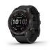 GARMIN FENIX 7 SAPPHIRE SOLAR TITAN CARBON GRAY/ BLACK SILICONE BAND - 010-02540-21 - FENIX 7 - ZNAČKY