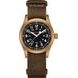 HAMILTON KHAKI FIELD MECHANICAL BRONZE H69459530 - KHAKI FIELD - BRANDS