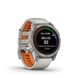 GARMIN FĒNIX 7 PRO SAPPHIRE SOLAR EDITION TITANIUM S ŘEMÍNKEM FOG GRAY / EMBER ORANGE 010-02777-21 - FENIX 7 - ZNAČKY