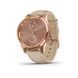 GARMIN VÍVOMOVE3 LUXE, 18K ROSEGOLD/SANDLEATHER BAND 010-02241-21 - VIVOMOVE3 LUXE - ZNAČKY