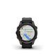 GARMIN FĒNIX 7S PRO SAPPHIRE SOLAR EDITION CARBON GRAY DLC TITANIUM / BLACK BAND - 010-02776-11 - FENIX 7S - BRANDS