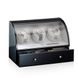 WATCH WINDER DESIGNHÜTTE BASEL 3 LCD 70005-25 - WATCH WINDERS - ACCESSORIES