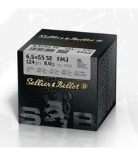 Puškový náboj S&B 6,5x55 SWEDISH 50ks