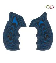 Střenky VZ Grips Smith & Wesson K/L rám round butt Tactical Diamond - Black Blue