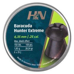 Diabolky H&N Baracuda Hunter Extreme 6,35mm 150ks