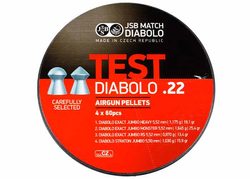 Diabolky JSB Exact Jumbo Test pro pušku 5,5mm