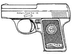 Zásobník Triple K Walther model 9 6,35 mm Browning