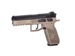 Vzduchová pistole CZ-75 P-09 Duty Blow Back FDE bicolor 4,5mm