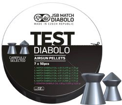 Diabolky JSB Match Test pro pistoli 4,5mm