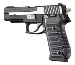 Střenky Hogue Sig Sauer P220 Piranha G10 černá-šedá