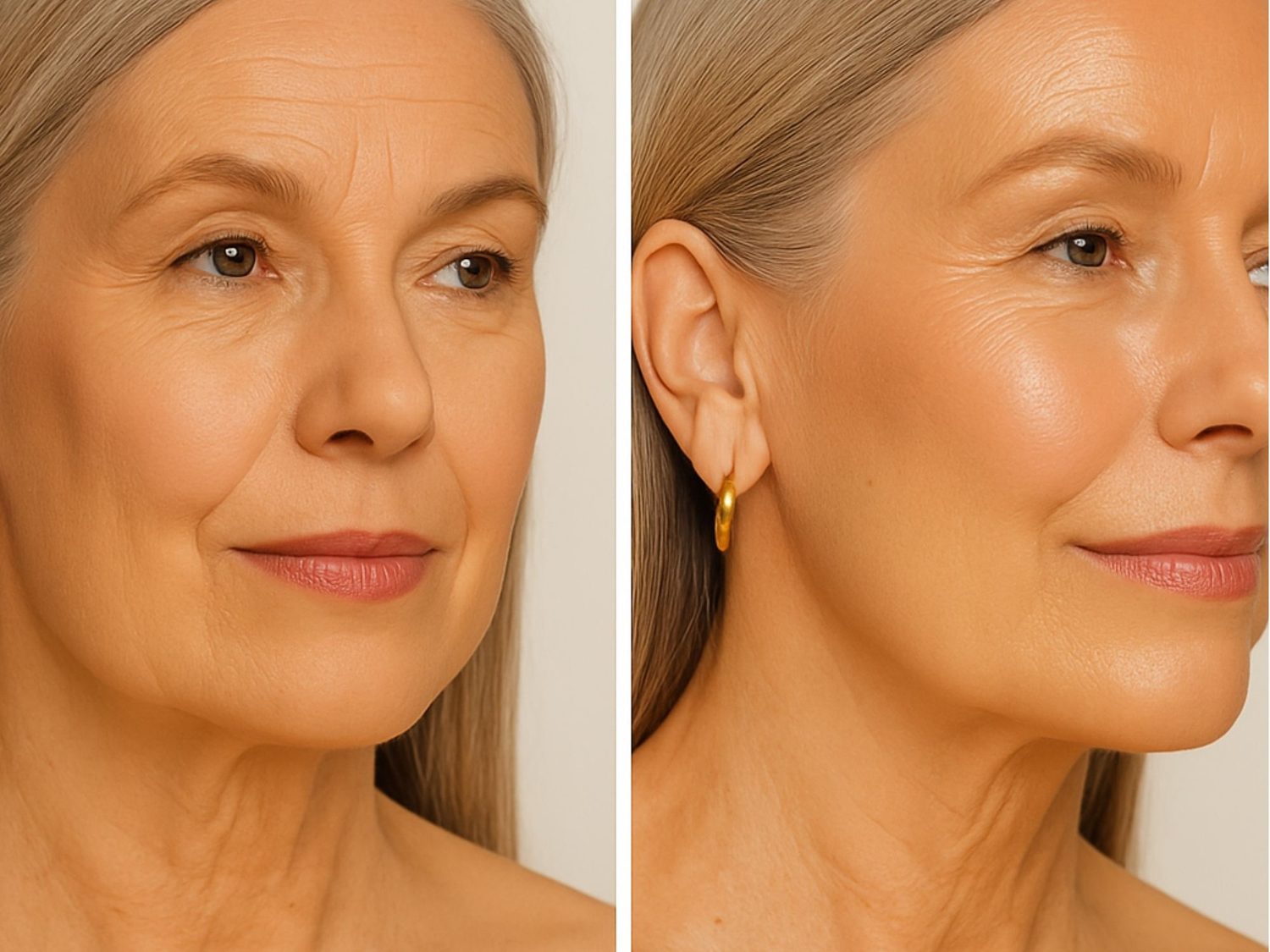 Efekt lehkých textura a projasnění.