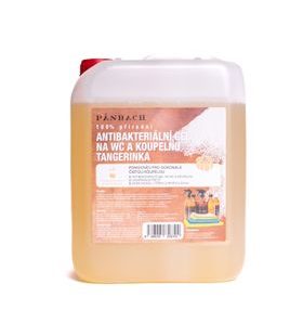 Pánbach 100% přírodní antibakteriální gel na WC a koupelnu 4+1 l (v barelu)