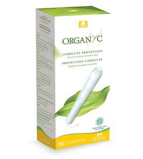 Organyc Bio tampony s aplikátorem Regular - 16 ks