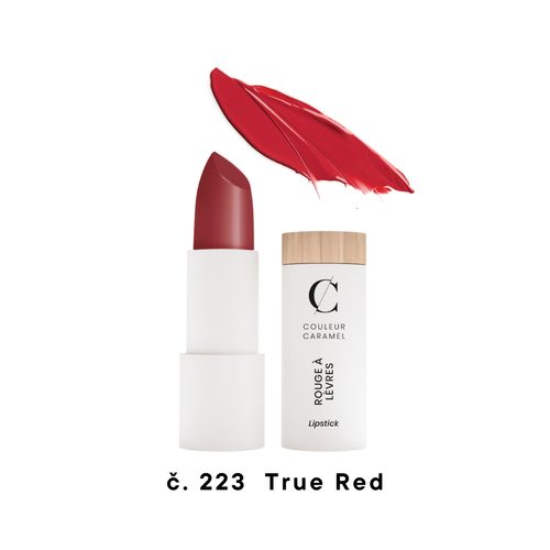 Couleur Caramel Bio rtěnka saténová (n°223 True red)