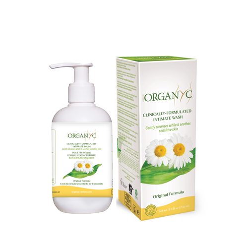 Organyc Bio dámský gel na intimní hygienu s heřmánkem - 250 ml
