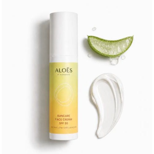 Aloés Opalovací krém na obličej SPF30