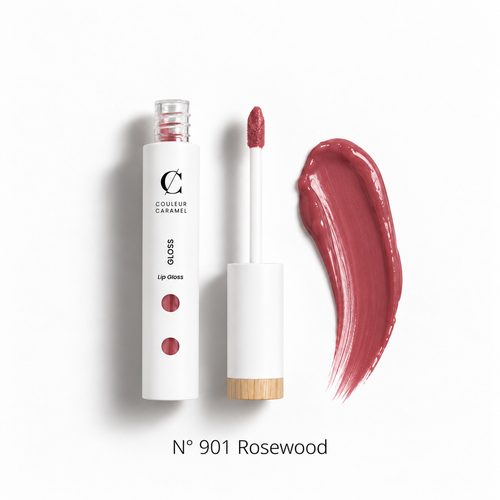 Couleur Caramel Bio lesk na rty (n°901 Rosewood)