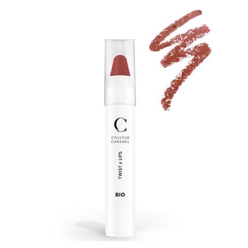 Couleur Caramel Bio rtěnka v tužce Twist & Lips