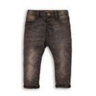 Nohavice chlapčenské džínsové s elastanom, Minoti, RANGER 6, černá