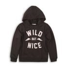 Mikina chlapecká s kapucí, Minoti, KB FLEECE HOODY 12, kluk