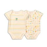 Body Infant 2 Pack, Minoti, ABC 5, Fehér