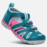 Dětské sandály SEACAMP II CNX JR, deep lagoon/bright pink, Keen, 1020695, tyrkysová Dětské sandály SEACAMP II CNX JR, deep lagoon/bright pink, Keen, 1020695, tyrkysová