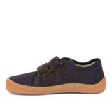 Adidași desculți pentru copii CANVAS Dark Blue Froddo G1700379-8 albastru Adidași Barefoot băieți GROUNDIES AMSTERDAM BLUE, albastru