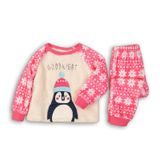 Pijamale pentru fetițe, din fleece, Minoti, FLUFF 5, fetiță