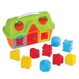 Set căsuță cu forme inserabile 10 buc, Playgo, 100394