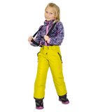 Pantaloni de schi de iarnă pentru copii, Pidilidi, PD1105-20, galben Pantaloni de schi de iarnă pentru copii, Pidilidi, PD1105-20, galben