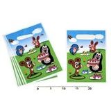 Party Bag Mole és Buddies 6 db, 23x16 cm, WIKY, 171009