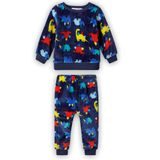 Pijama din fleece pentru băieți, Minoti, 15pj 11, albastru