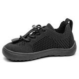 Chlapčenské barefoot tenisky GAEL BLACK Protetika - čierna Chlapčenská celoročná obuv Barefoot DERIL BEIGE, Protetika, béžová