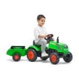 Sétáló traktor vontatóval és nyitható motorháztetővel zöld, Falk, W011256 Sétáló traktor vontatóval és nyitható motorháztetővel zöld, Falk, W011256