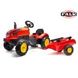 Šlapací traktor 2046AB X-Tractor s vlečkou a otvírací kapotou, Falk, W006411