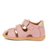 Lány szandál DALLAS rózsaszín Froddo G2150200-5 rózsaszín Fiú mezítlábas szandál ELASTIC barna Froddo G3150262-3 barna