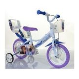 Dětské kolo se sedačkou pro panenku a košíkem Frozen 2, Dino Bikes, W012699 Dětské kolo se sedačkou pro panenku a košíkem Frozen 2, Dino Bikes, W012699