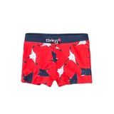 Pantaloni de baie pentru băieți, Minoti, TB TRUNK 7, roșu